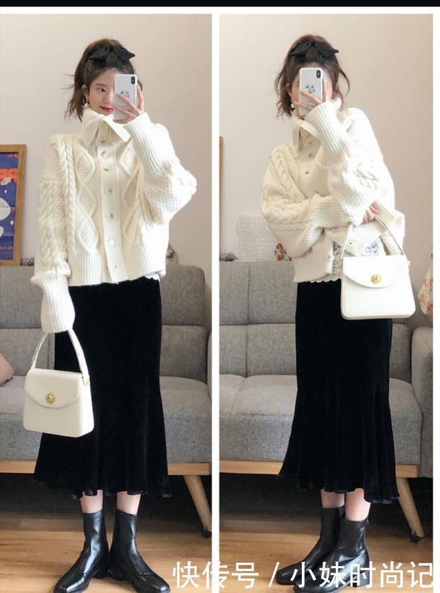 冬季必备的毛衣, 这样搭, 轻松穿出时尚感