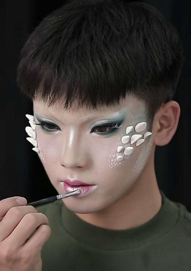 仿妆|精神小伙仿妆白蛇,开始别太任性,看到最后妥妥的女装大佬