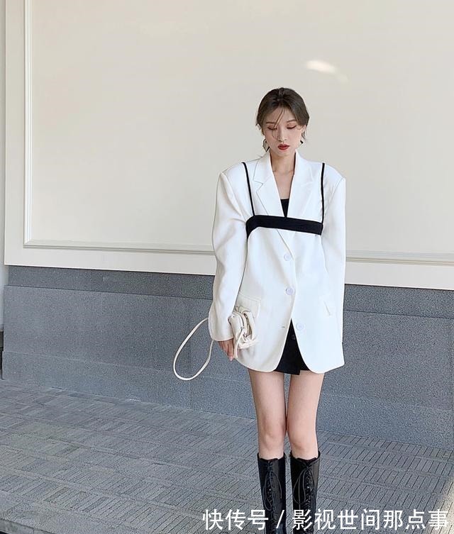 西装外套 初秋外套穿搭公式!照着穿,超时髦!