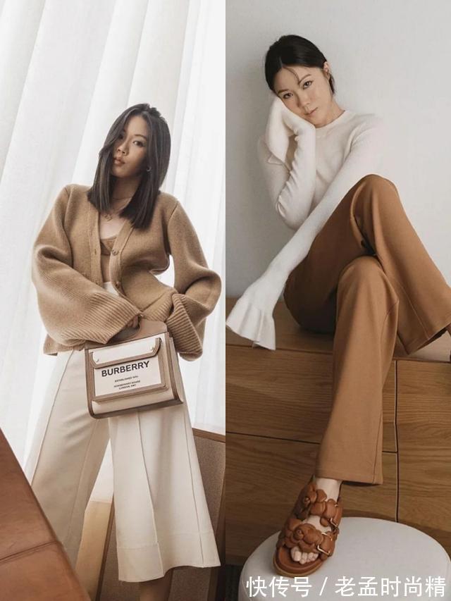 小思路|“卡其色”穿对了很高级,学会这些穿搭配色小思路,优雅又显气质