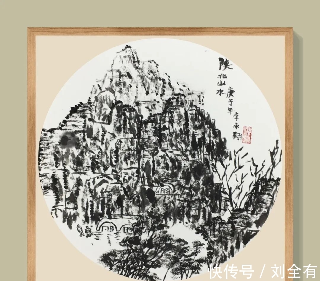 雄伟|快来看,用焦墨来表现北方山石的苍劲与雄伟,真是太震撼了