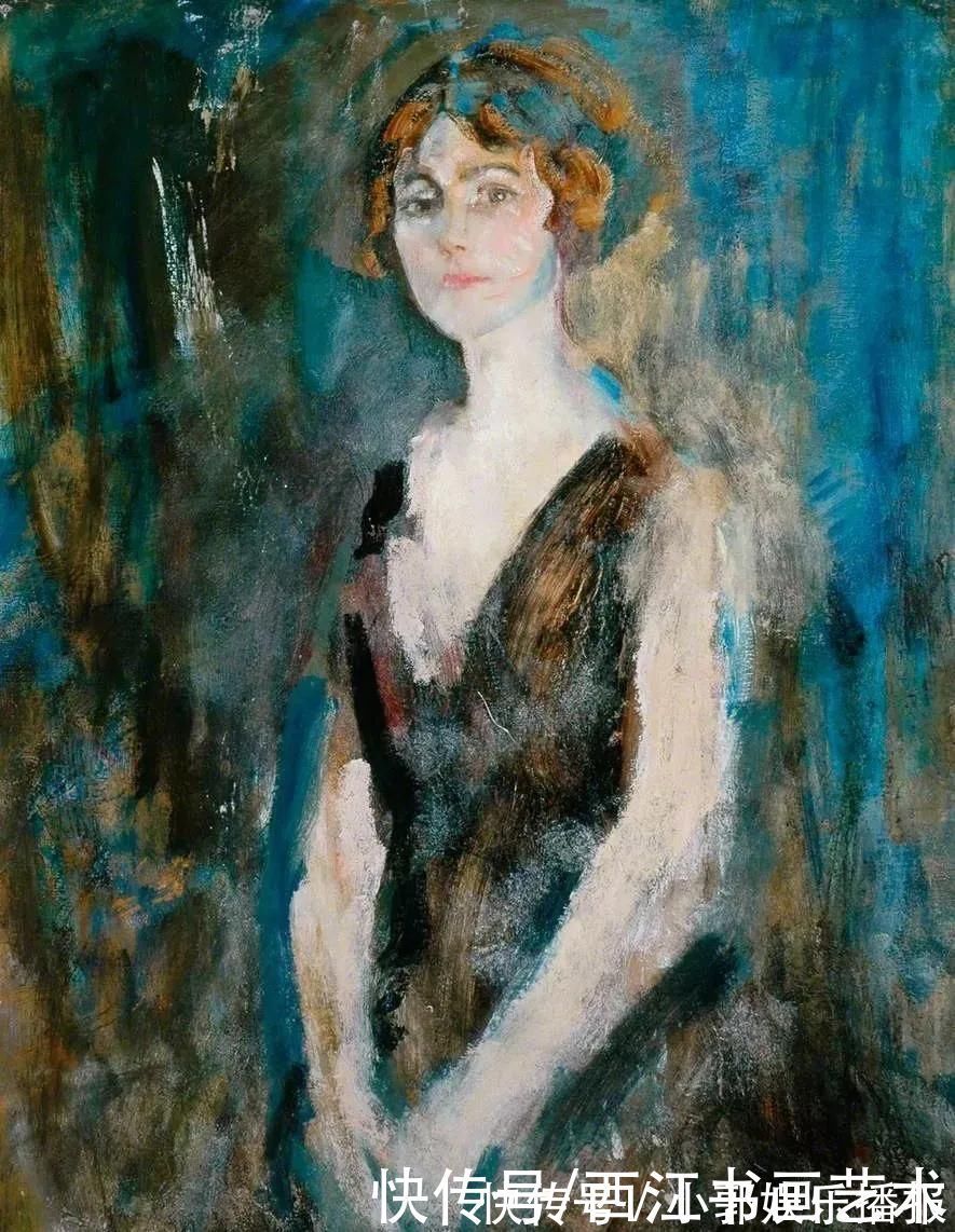 麦克沃伊&有质感的水彩肖像:英国画家亚瑟.麦克沃伊作品选