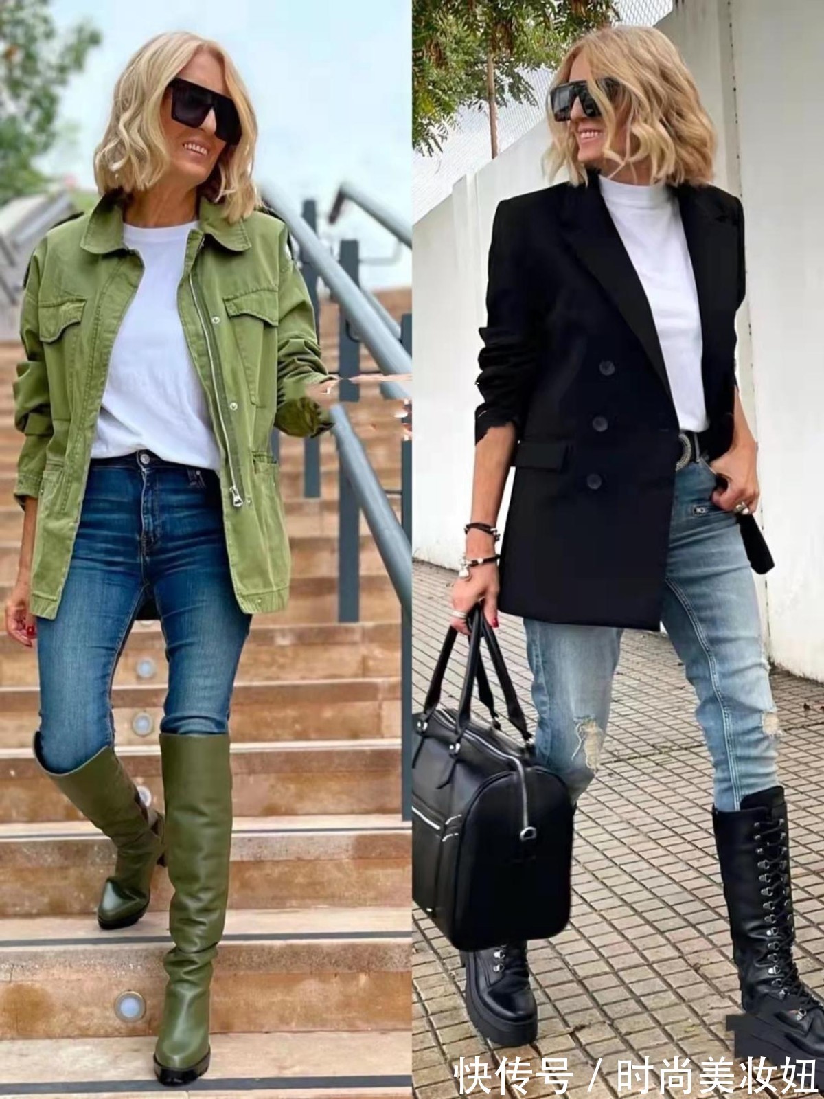 造型 她不年轻但穿得时髦洋气,活出了女人想要的样子,会穿太重要了