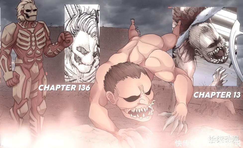 进击的巨人|进击的巨人:历代九大巨人形象,战锤巨人多达7种,铠巨最帅