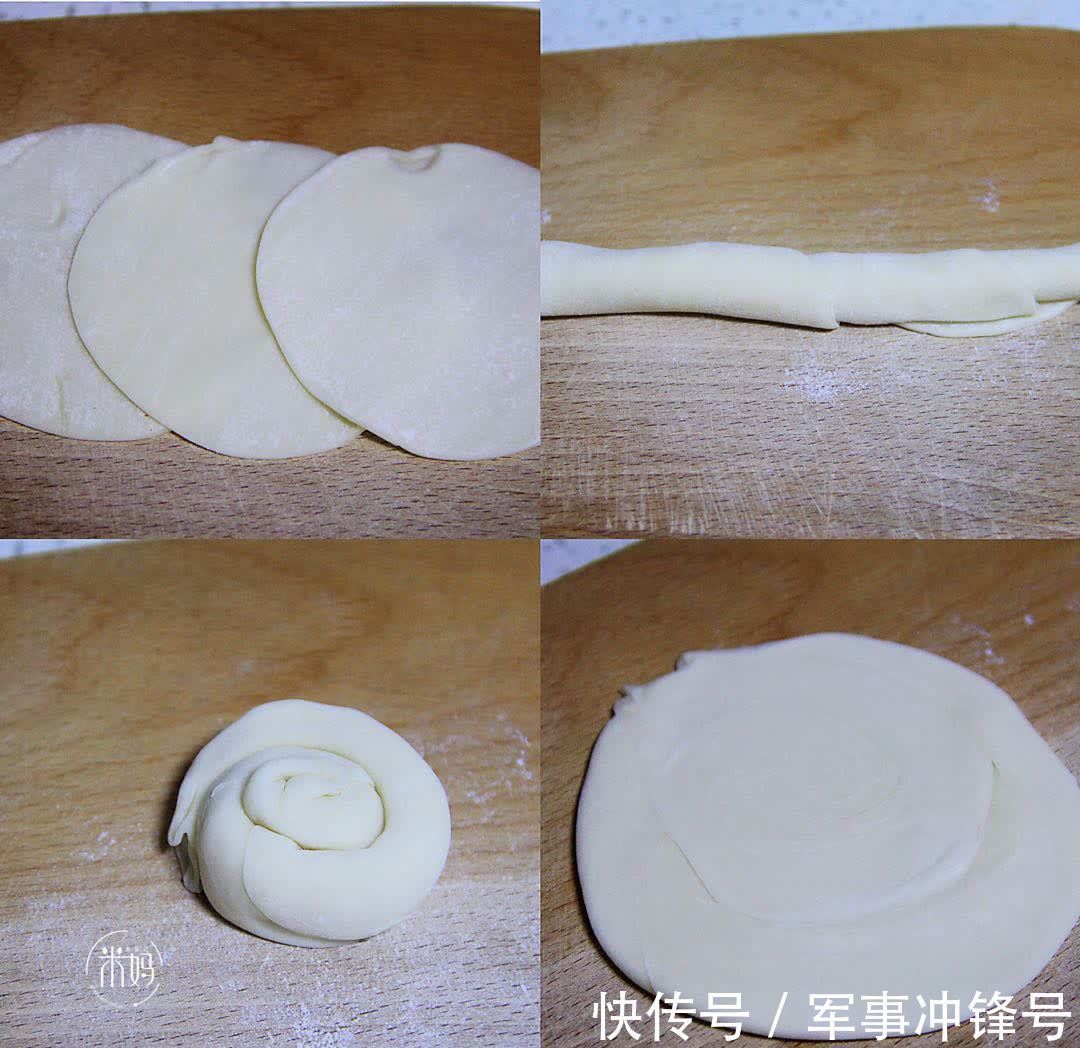 黄豆酱|最近这早餐饼超火，不揉面不发面，5分钟搞定，金黄酥脆层次分明
