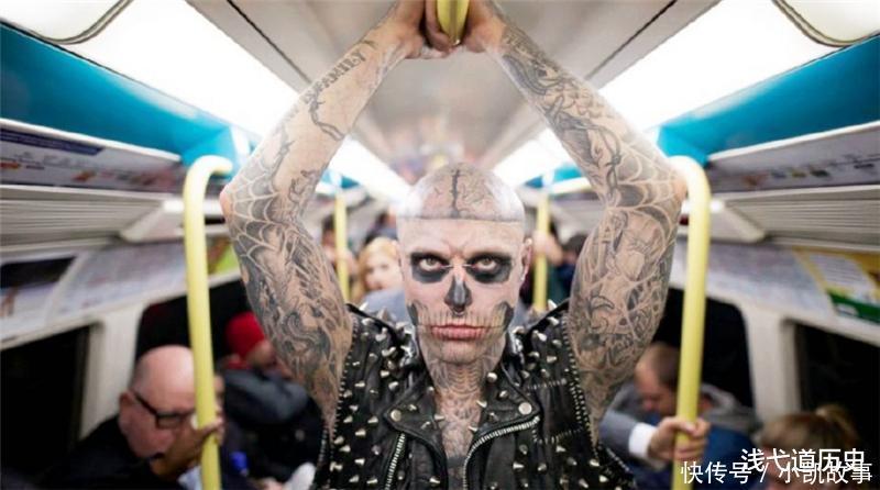 何为艺术他花2亿将“人骨”纹满身体,走红后却选择离开了人世