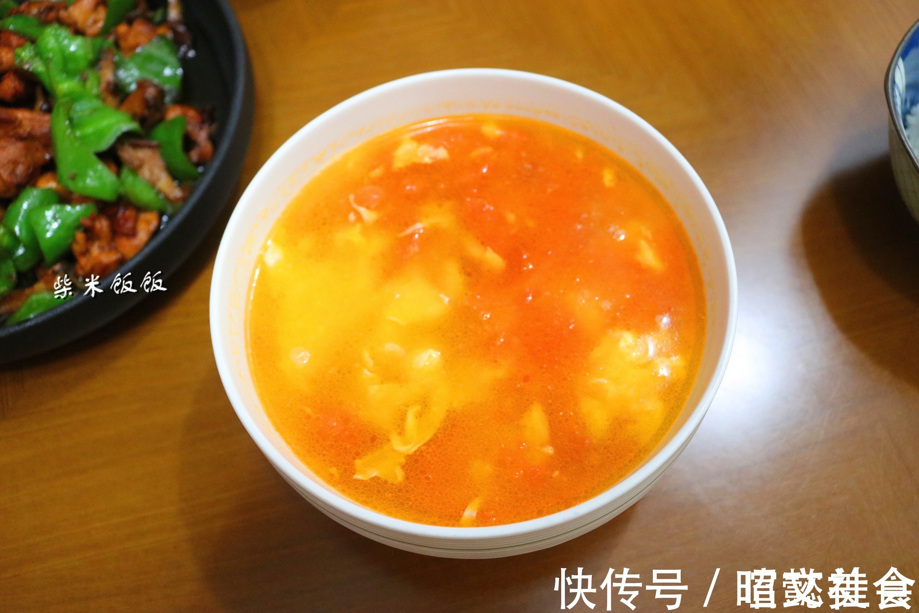 大火|我和女儿的晚餐，2个菜1个汤，30分钟上桌，全部吃光不浪费