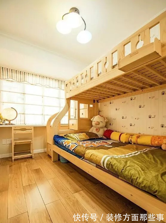 美式风|107平美式风三居室让自然光遍布客厅,有一种岁月静好的美感