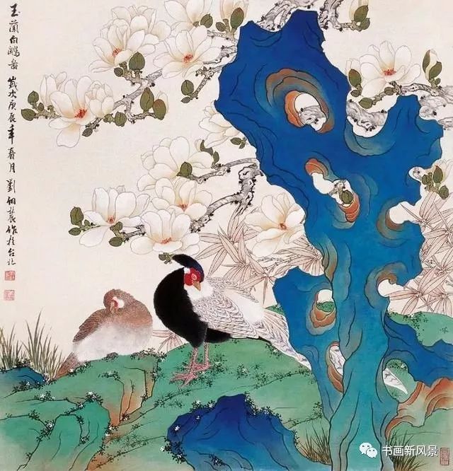 花鸟|刘伯农的花鸟山水，清淡隽秀