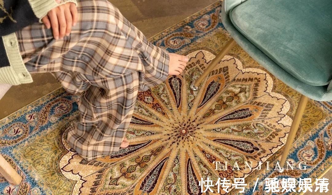 手工|手工地毯在别墅业主圈火了,听说还能免费上门试铺