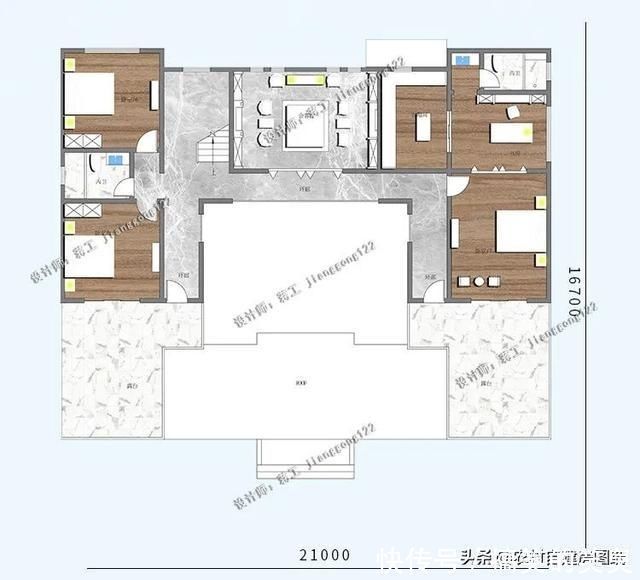 砖混|5款带院子的农村别墅,30年后,我想住在这样的房子里养老