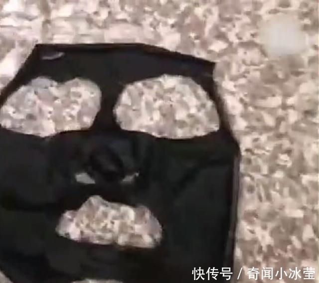 怀疑人生|男子错把黑头贴当面膜,整个过程“怀疑人生”的脸