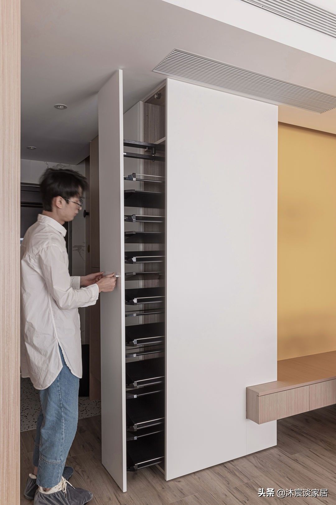 家居|他的新家,走进那一刻,幸福感立即涌现,干净清爽的氛围十分美好