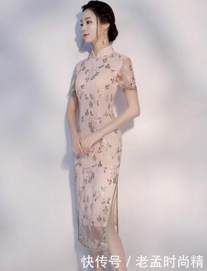 蕾丝旗袍天生美, 应该怎样选择, 才能穿出想要的时尚感