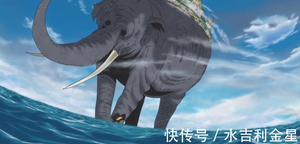 情报|海贼王官方情报身高超35000米,一鼻甩飞三灾JACK, 巨大生物象主