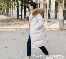 冬天|怕冷女人的福利!冬天这样穿羽绒服时髦显瘦,太美了