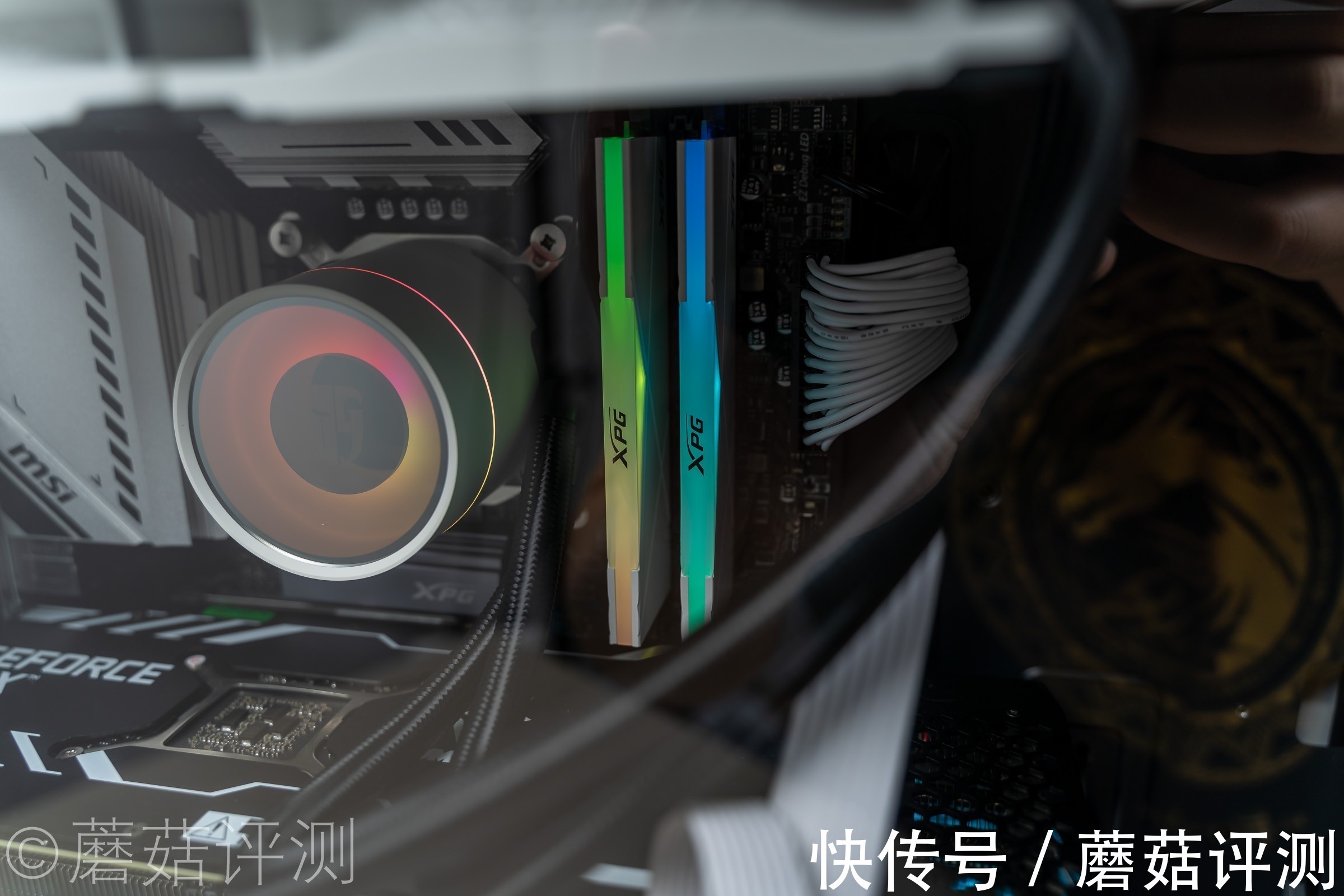 电源|黑白搭配，搭建白色主题机箱、记一次10850K+RTX3070Ti装机