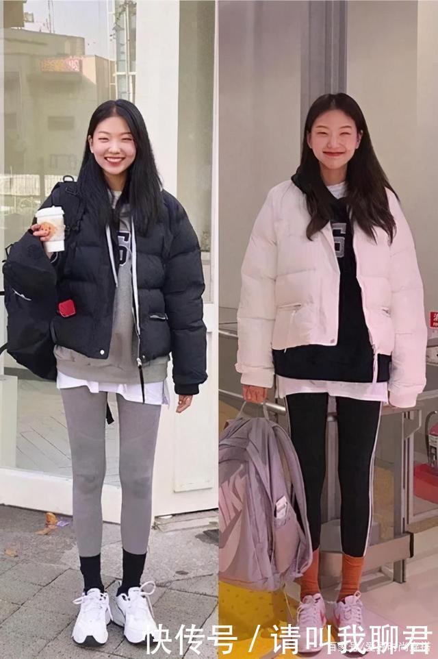 冬天|卫衣+羽绒服,卫衣+大衣,冬天这么穿太好看了