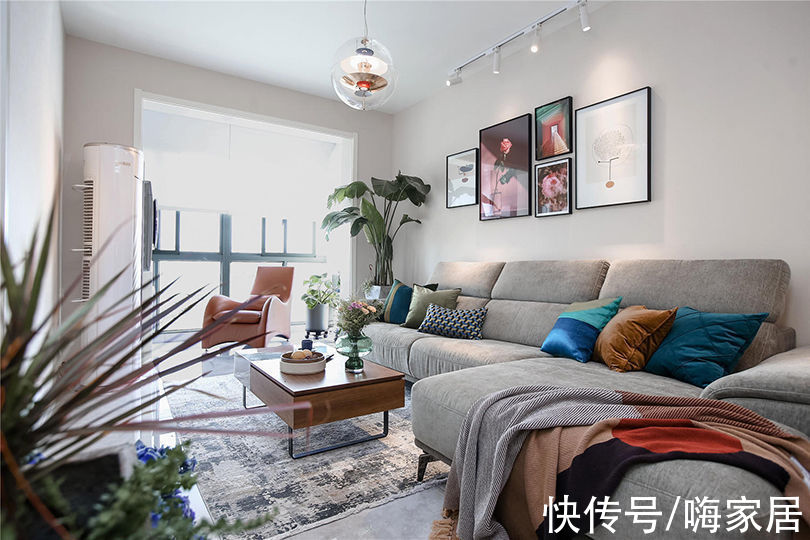 装修|郑州126平简约个性装修实景图 拒绝千篇一律