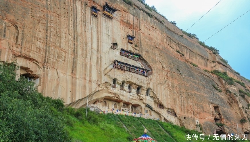 7座寺庙70余窟，甘肃省第四大石窟群在张掖这个景区