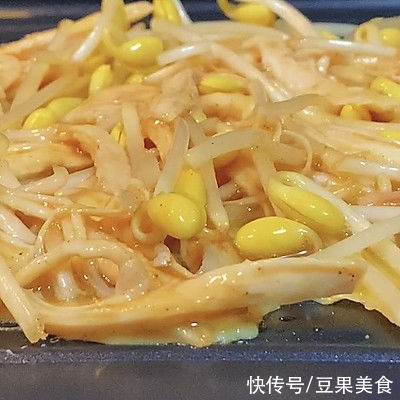 #我心中的冬日限定#鸡肉豆芽早餐