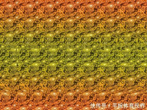 三维立体画来了,能看出来的右脑一定很聪明