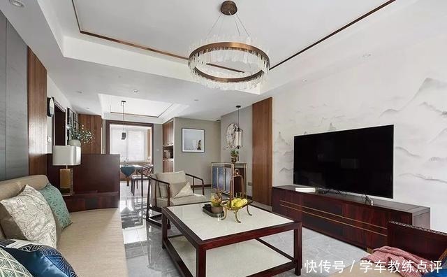 中式风格|新中式客厅电视墙，儒雅端庄，华丽大方！新中式客厅电视墙，儒雅端庄，华丽大方！