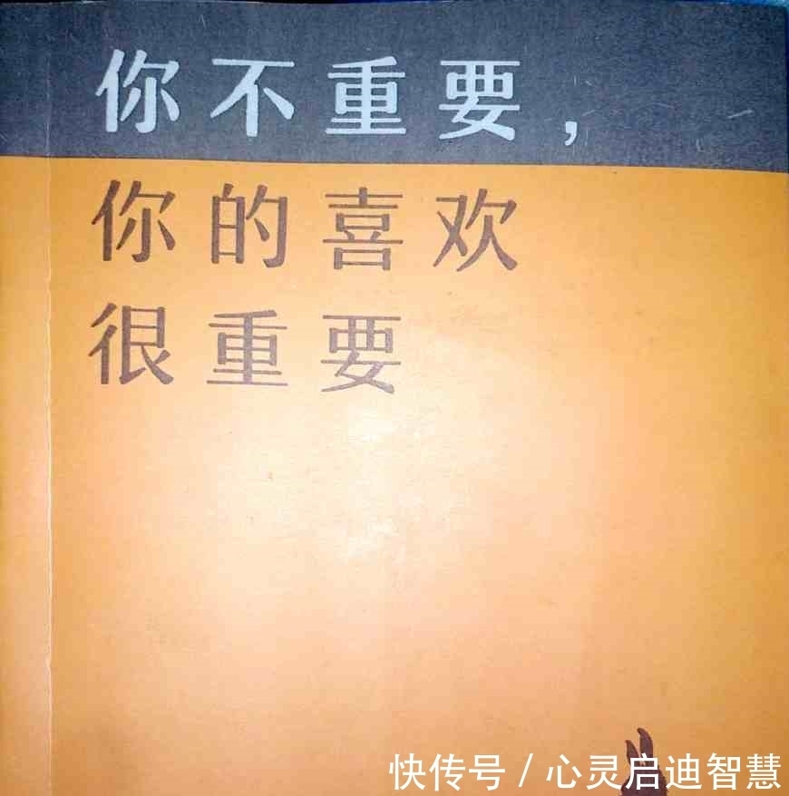 《你不重要,你的喜欢很重要》