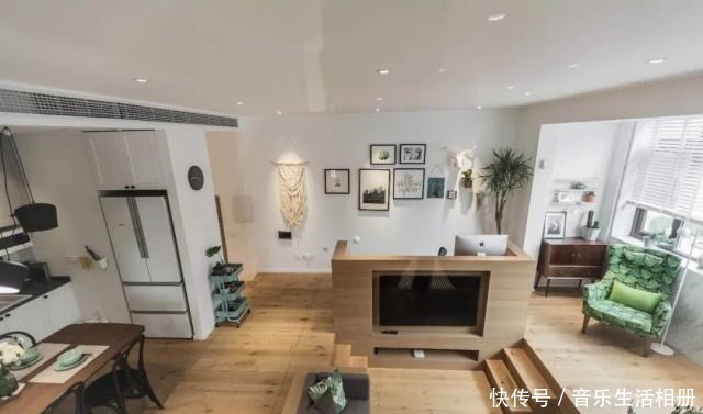 地台|60㎡小户型，地台抬高50公分后收纳能力绝了，整体效果极佳！