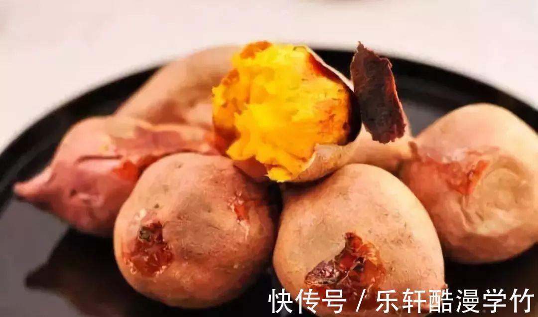 红薯饼|我心中的红薯灵魂吃法——烤红薯
