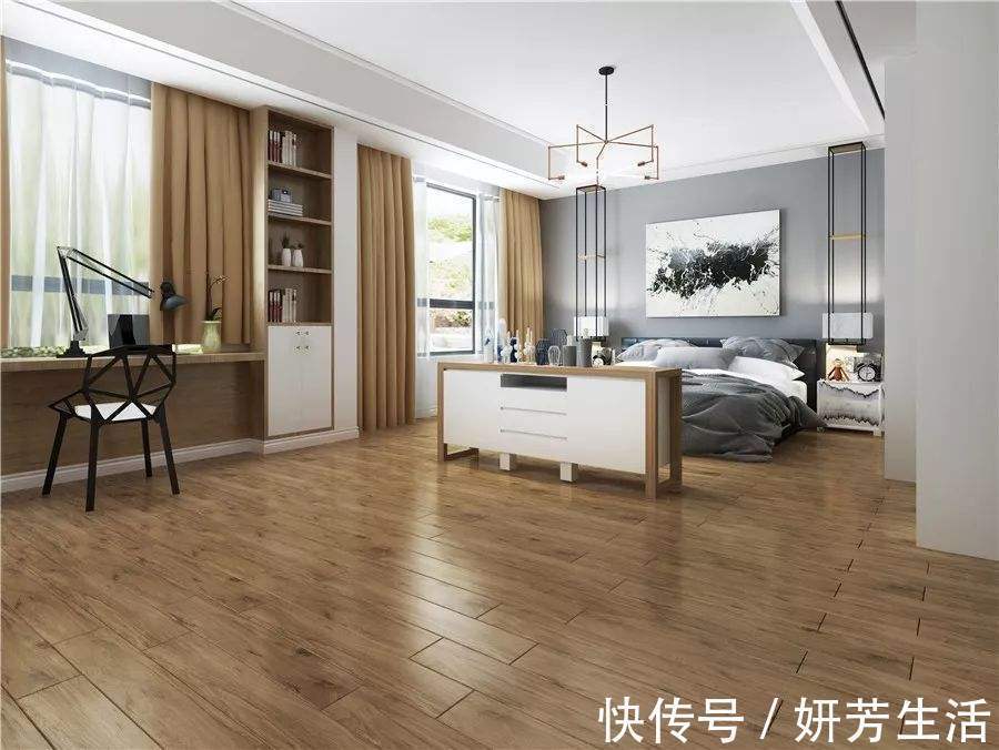 木纹砖|家里不要傻傻铺木地板了，有钱人更爱铺这种地板，省钱实用又好看