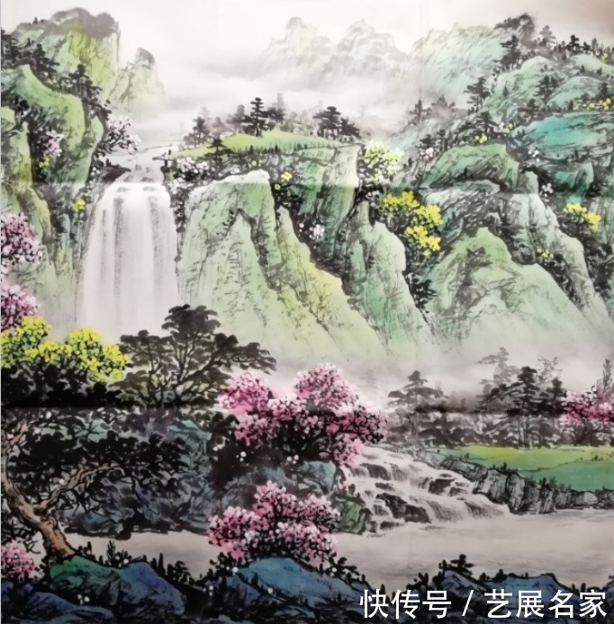 中华文化|【艺展中国】杨介元(谷子)国画、书法作品欣赏