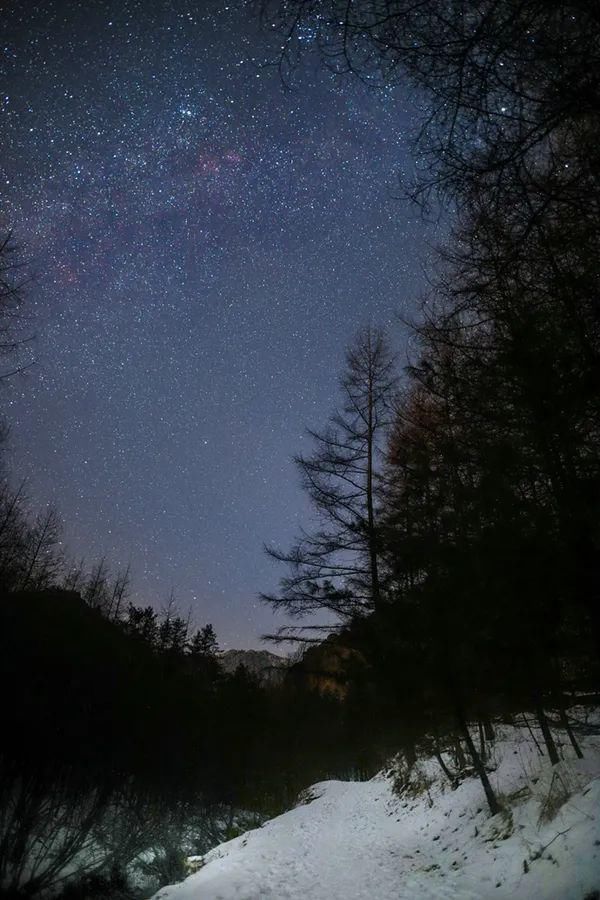 秦岭雪乡追星记：这才是冬天最美的夜空!