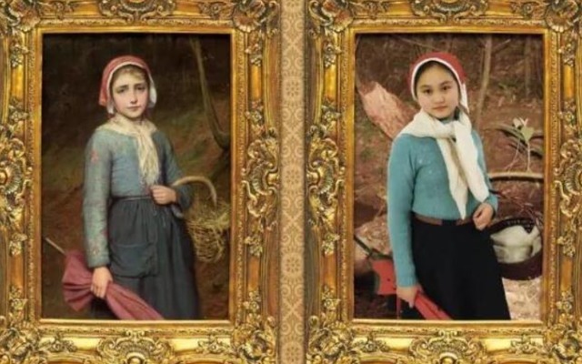 创造力&老师让模仿“世界名画”,经典动作神还原,学生个个“演技炸裂”