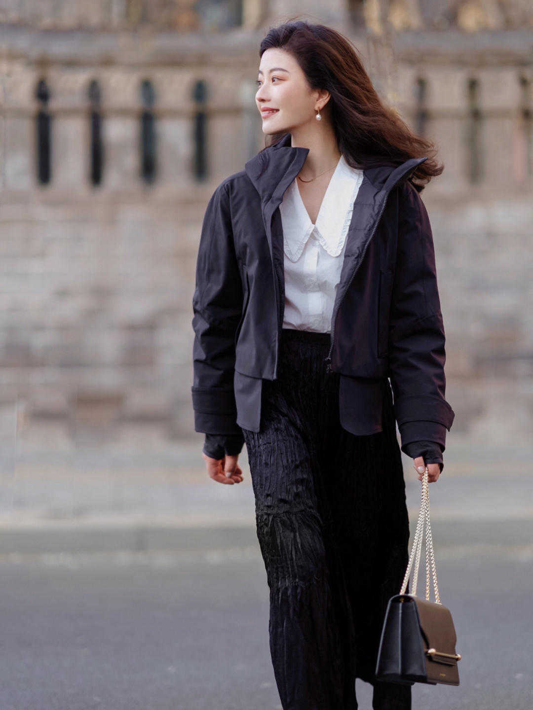 黑白配|冬天穿衣还得是黑白配,百搭精致不挑人,关键是穿再久也不会过时