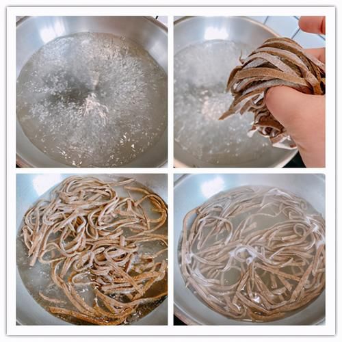 二月二龙抬头要吃面，自制荞麦面，粗粮细作营养丰富，口感劲道