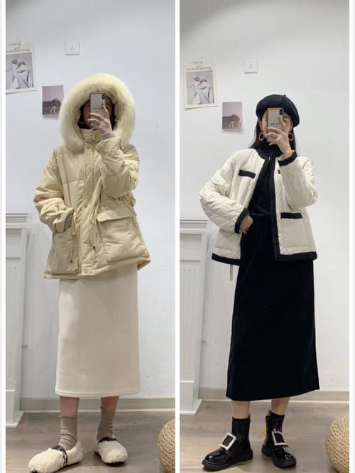  上身|降温也无所畏惧！时髦还保暖的棉服穿搭，助你美得半个月不重样