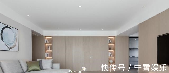 户型|花18万改造180平三居室旧房,现代风格太漂亮,邻居以为走错门了