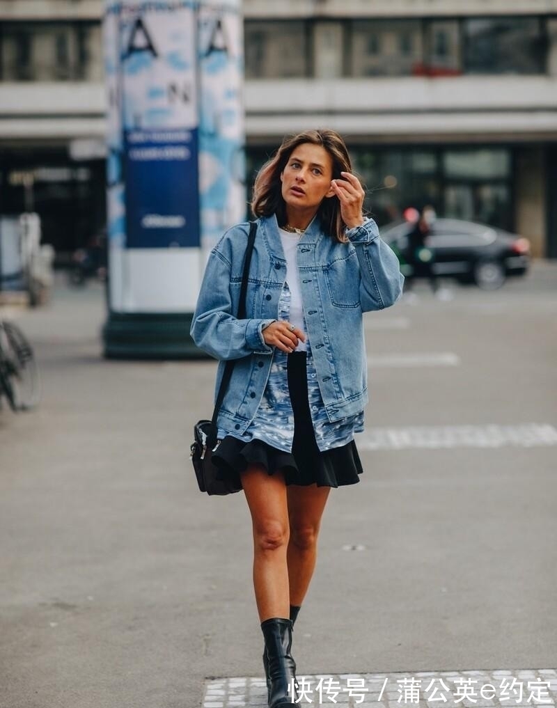 牛仔外套 经典的牛仔外套咋能穿得高级,学会这些穿搭,分分钟变身时髦精
