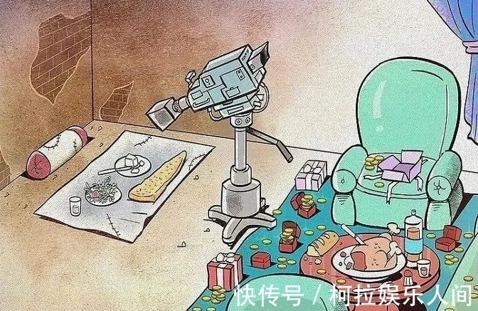 人性!40岁伊朗插画家,创作讽刺人性的插画,震撼众人