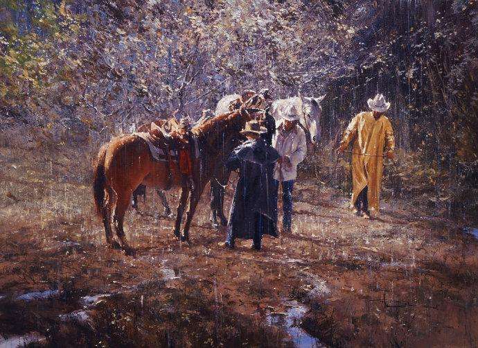 罗伯特#澳大利亚画家罗伯特 黑根(Robert Hagan )作品欣赏