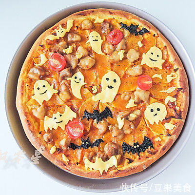 #安佳万圣烘焙奇妙夜#万圣节南瓜披萨