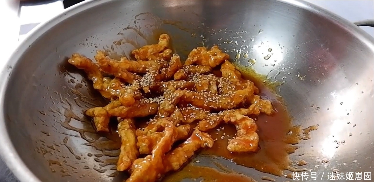 可口|糖醋鸡胸肉,酸甜可口,鸡胸肉外酥里嫩