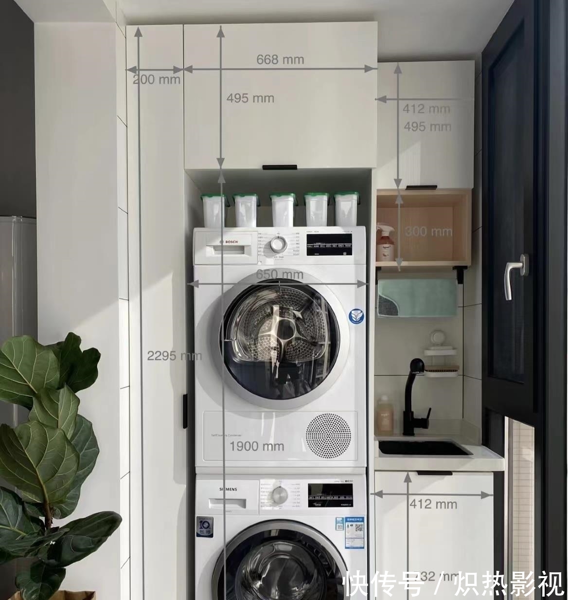 收纳|110㎡简约风，花费10W做橱柜，全屋“空无一物”，太舒适了