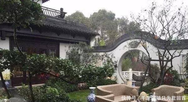 自在|院子里喝茶图个自在