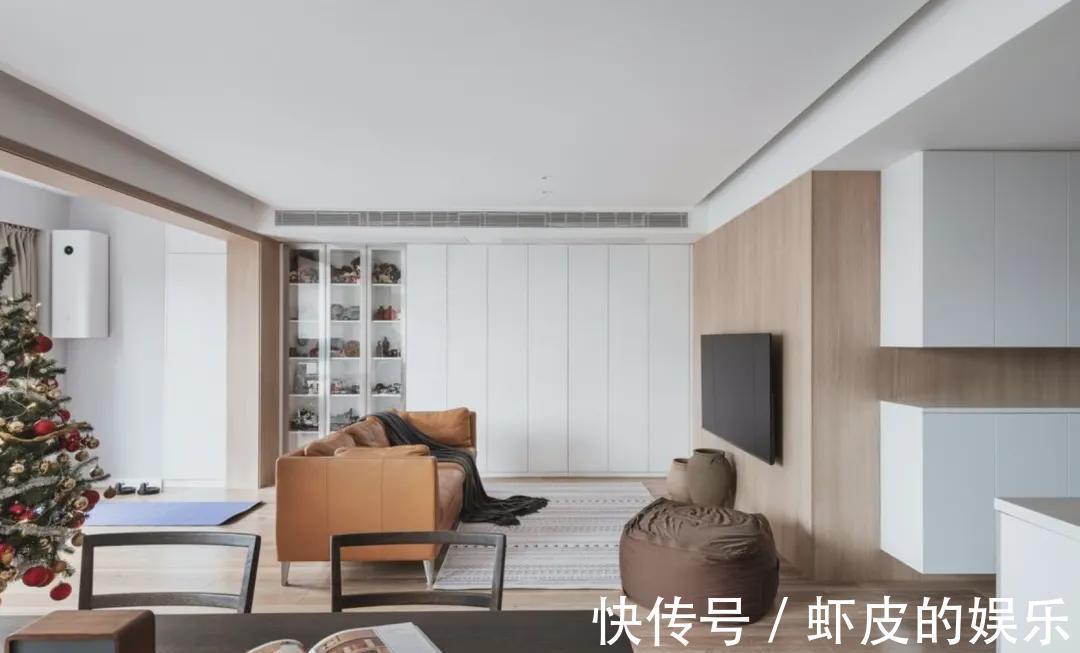 厨房|客厅做交互式设计确实很不错,空间通透,布局灵动,非常实用