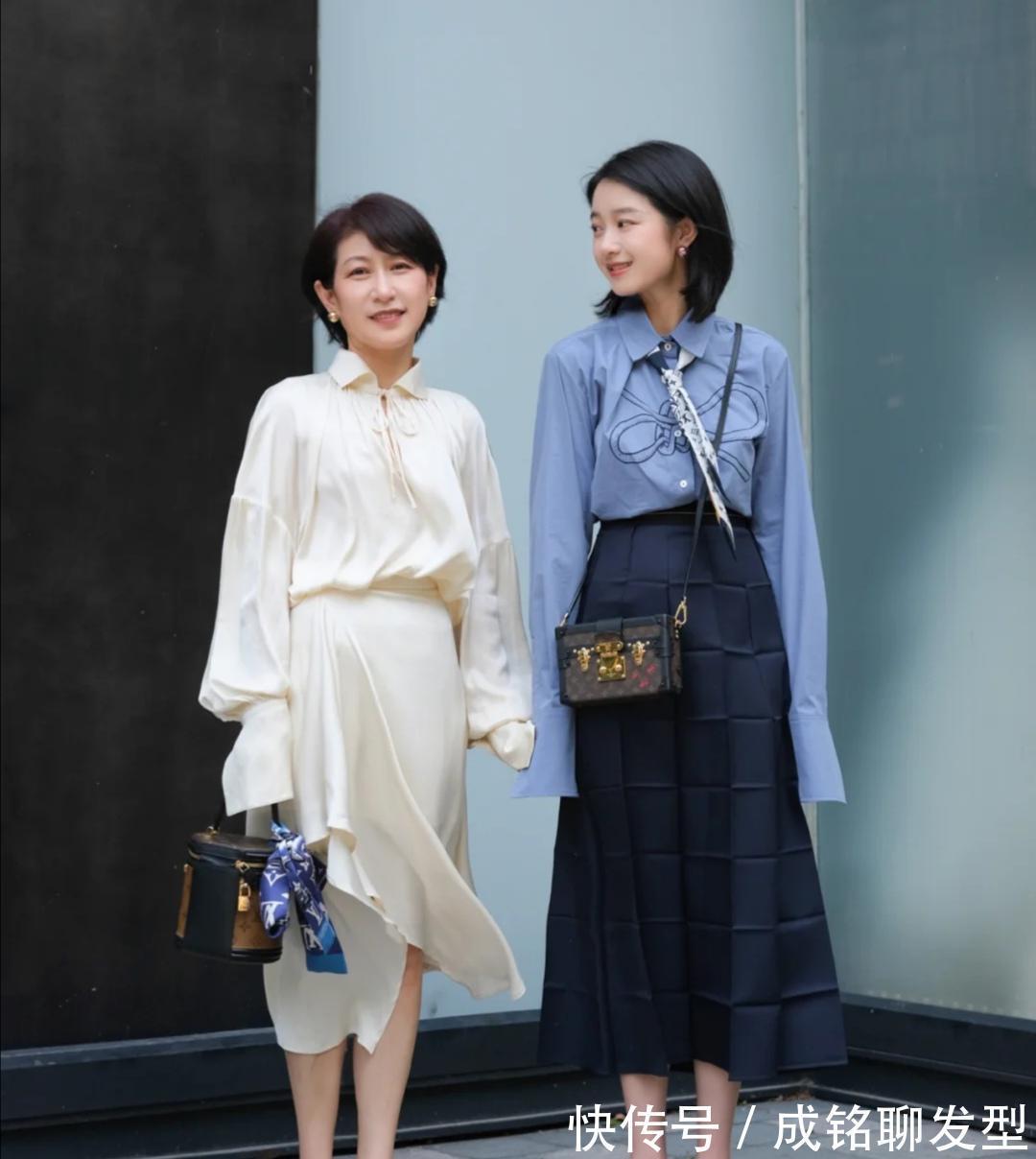 时髦|60岁的女人更要穿出气质!这些姐姐的优雅穿搭,时髦高级显年轻