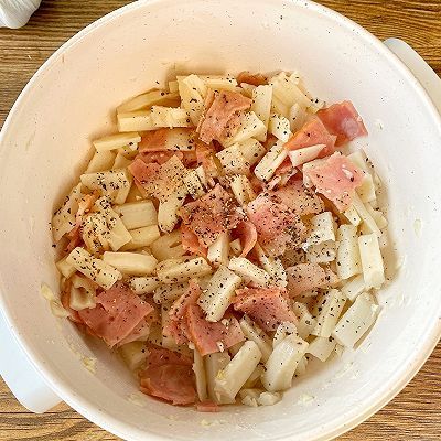 白醋|莲藕做成起司烧