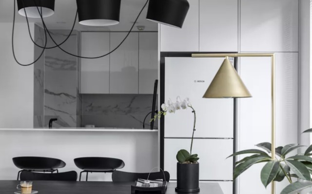 鞋柜|越看越喜欢黑白灰风格装修,高级大气,想过时都难