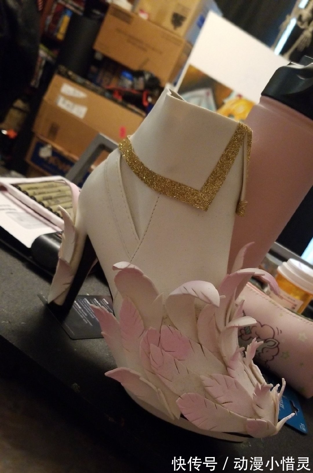 天女兽|外国网友手工缝制天女兽cos服,原以为是破布,没想到试穿惊艳